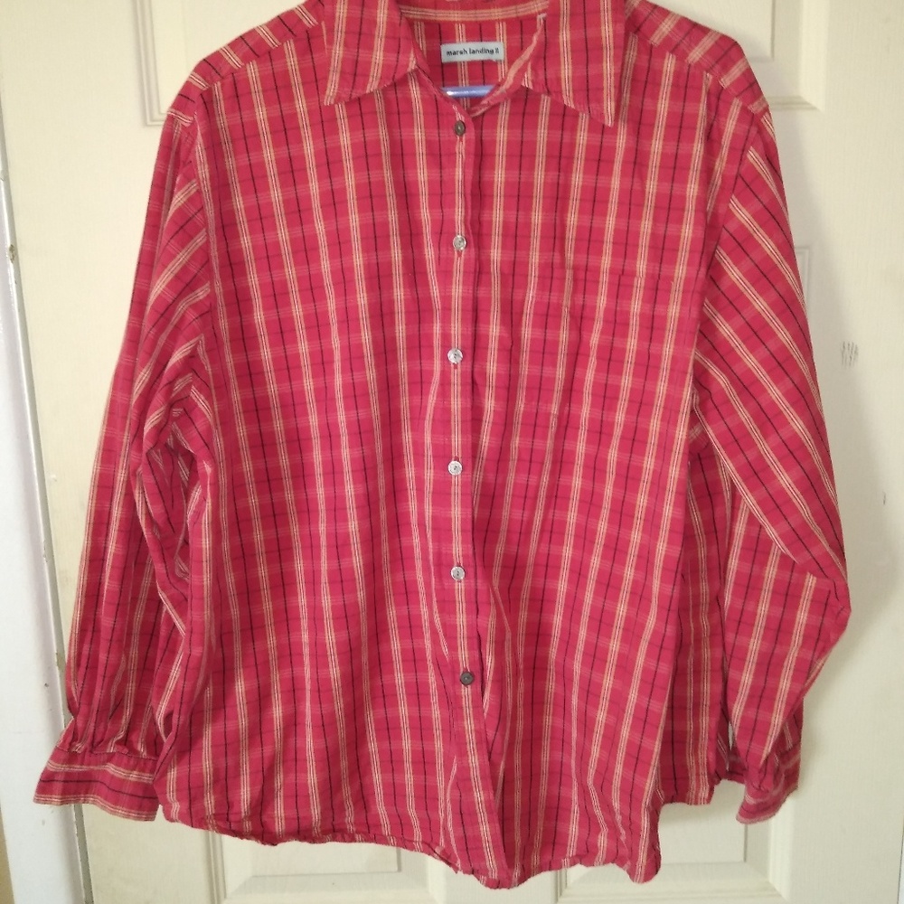 Marsh Landing button up